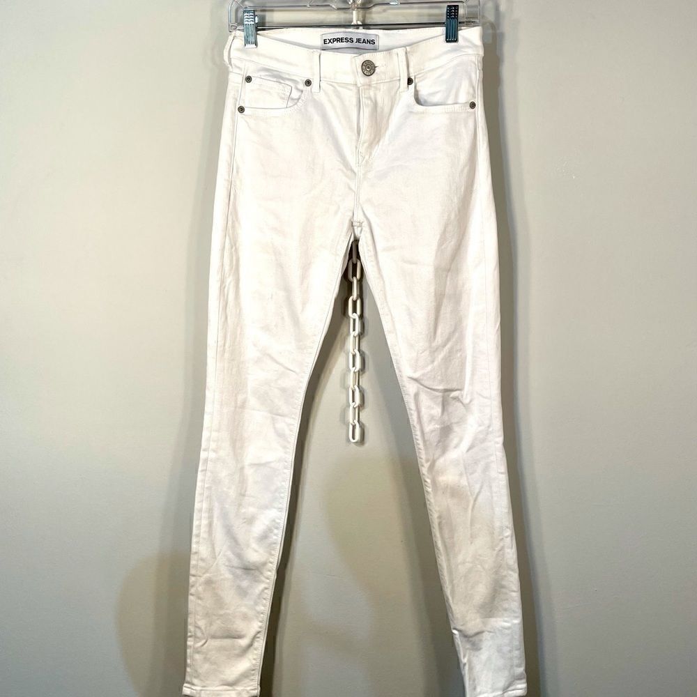 WHITE EXPRESS MID-RISE LEGGING 2R - Picture 4 of 7